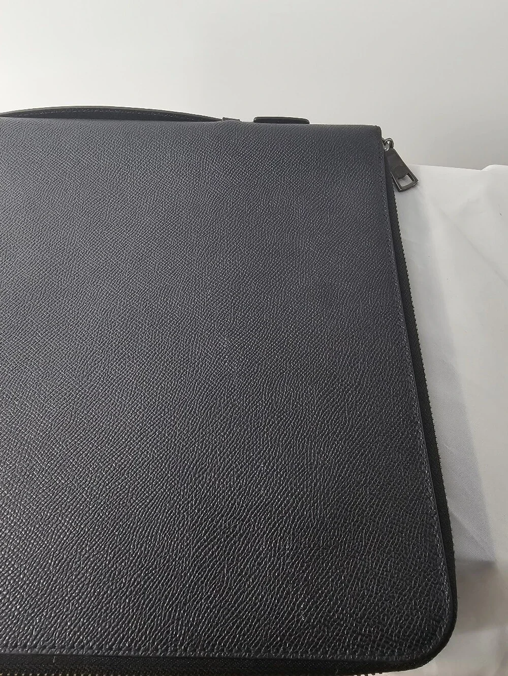 Coach Black Leather Buisness Portfolio